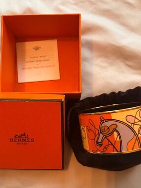 Hermes Enamel Bracelet